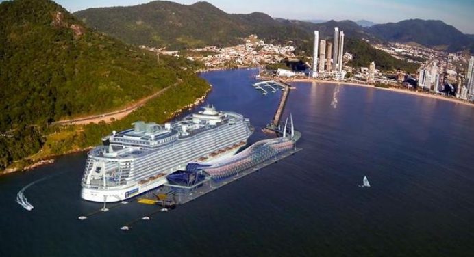 Governo federal emite concessão para porto de transatlânticos em Balneário Camboriú