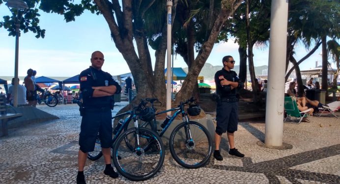 Guarda Municipal inicia Bike Patrulhamento em Balneário Camboriú